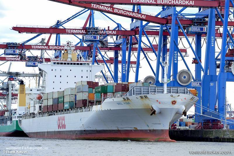 Oocl-Kobe - Container Ship vessel registered in Hong Kong