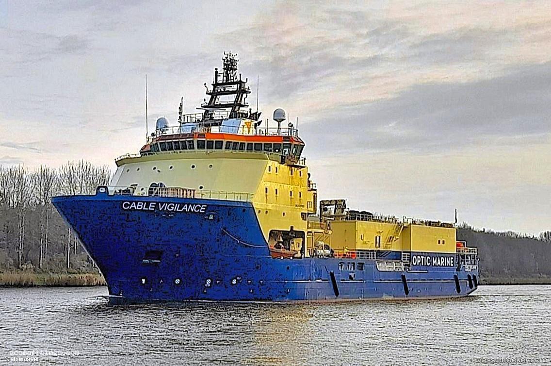 Cable-Vigilance - Cable Layer vessel registered in France