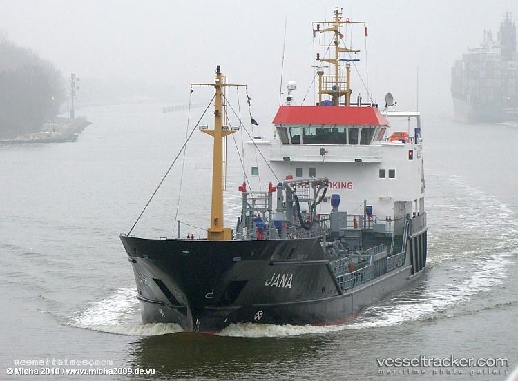 Jana - Chemical Oil Products Tanker vessel registered in Germany