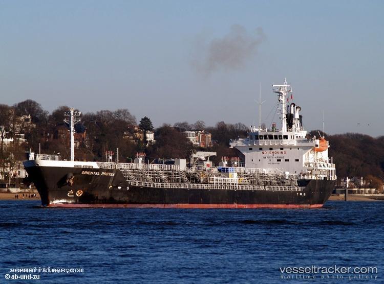 Begonia - Chemical Oil Products Tanker vessel registered in South Korea
