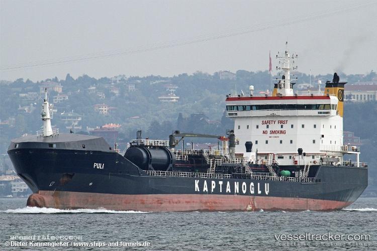 Tulip - Chemical Oil Products Tanker vessel registered in Liberia