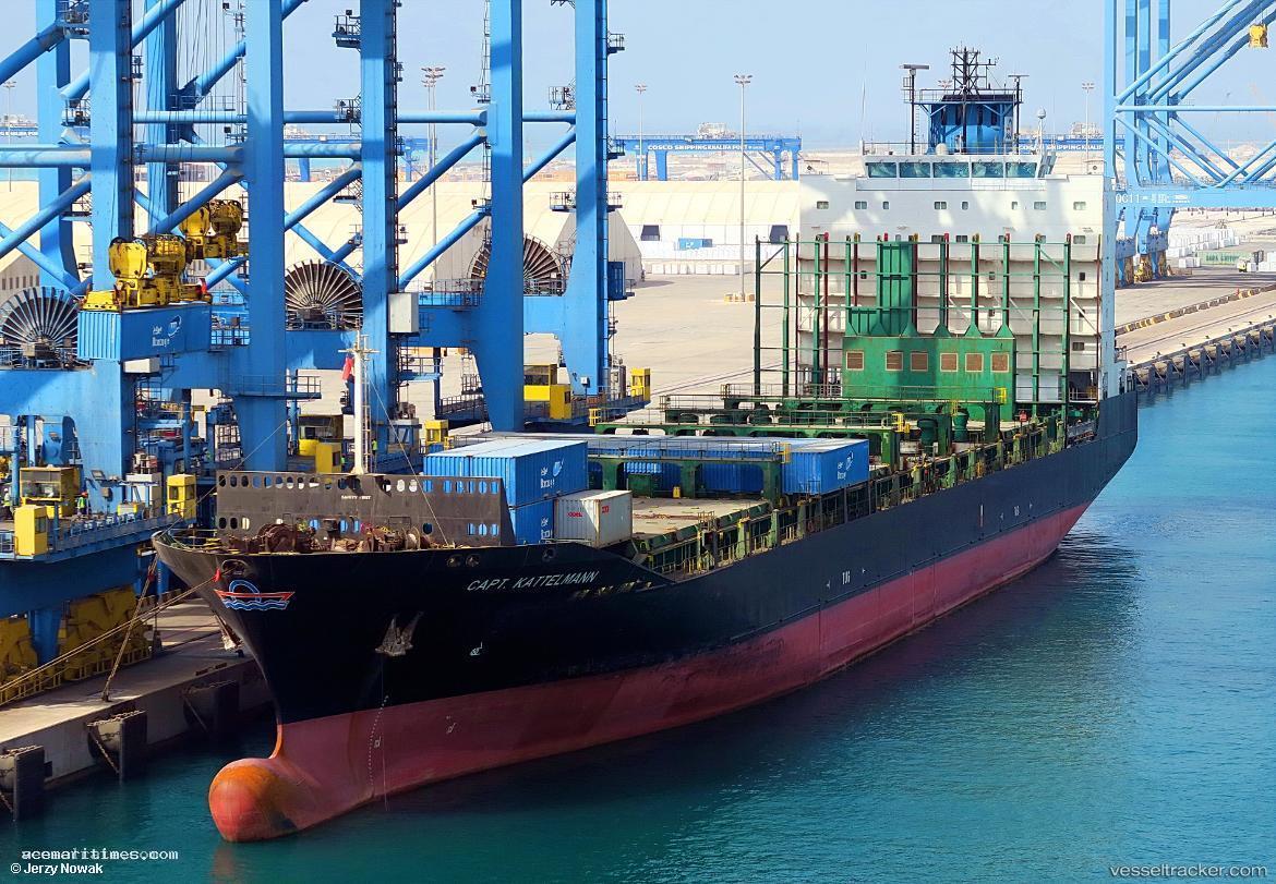 Capt.-Kattelmann - Container Ship vessel registered in Egypt
