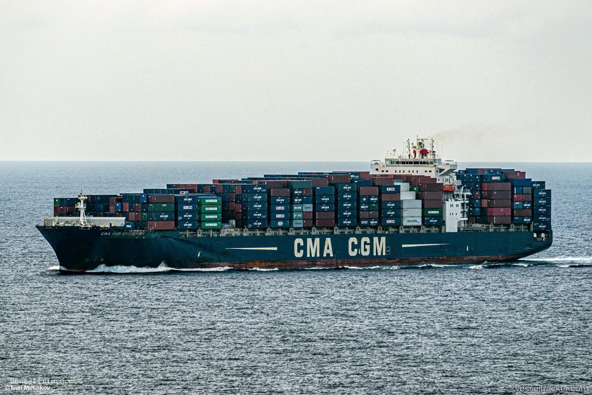 Cma-Cgm-Swordfish - Container Ship vessel registered in Malta