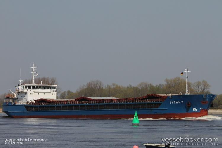 Rusich-3 - General Cargo Ship vessel registered in Russia