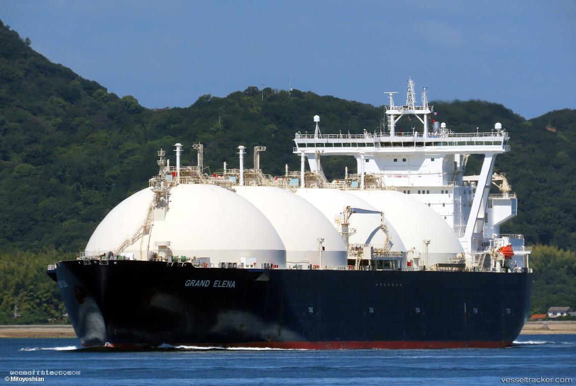 Grand-Elena - Lng Tanker vessel registered in Cyprus