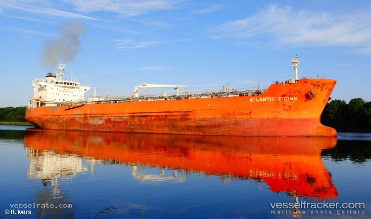 Atlantic-Crown - Chemical Oil Products Tanker vessel registered in Hong Kong