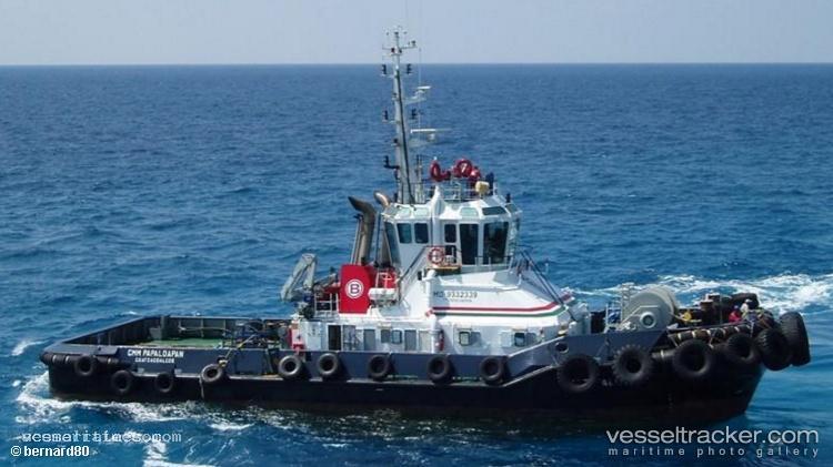 Cmm-Papaloapan - Tug vessel registered in Mexico