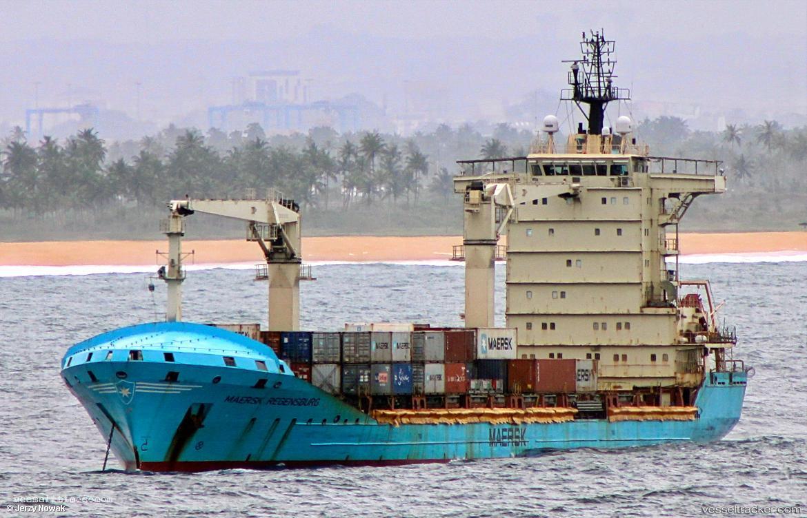 Maersk-Regensburg - Container Ship vessel registered in Hong Kong