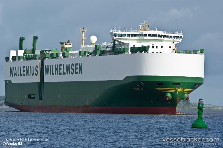 Fidelio - Vehicles Carrier vessel registered in Sweden