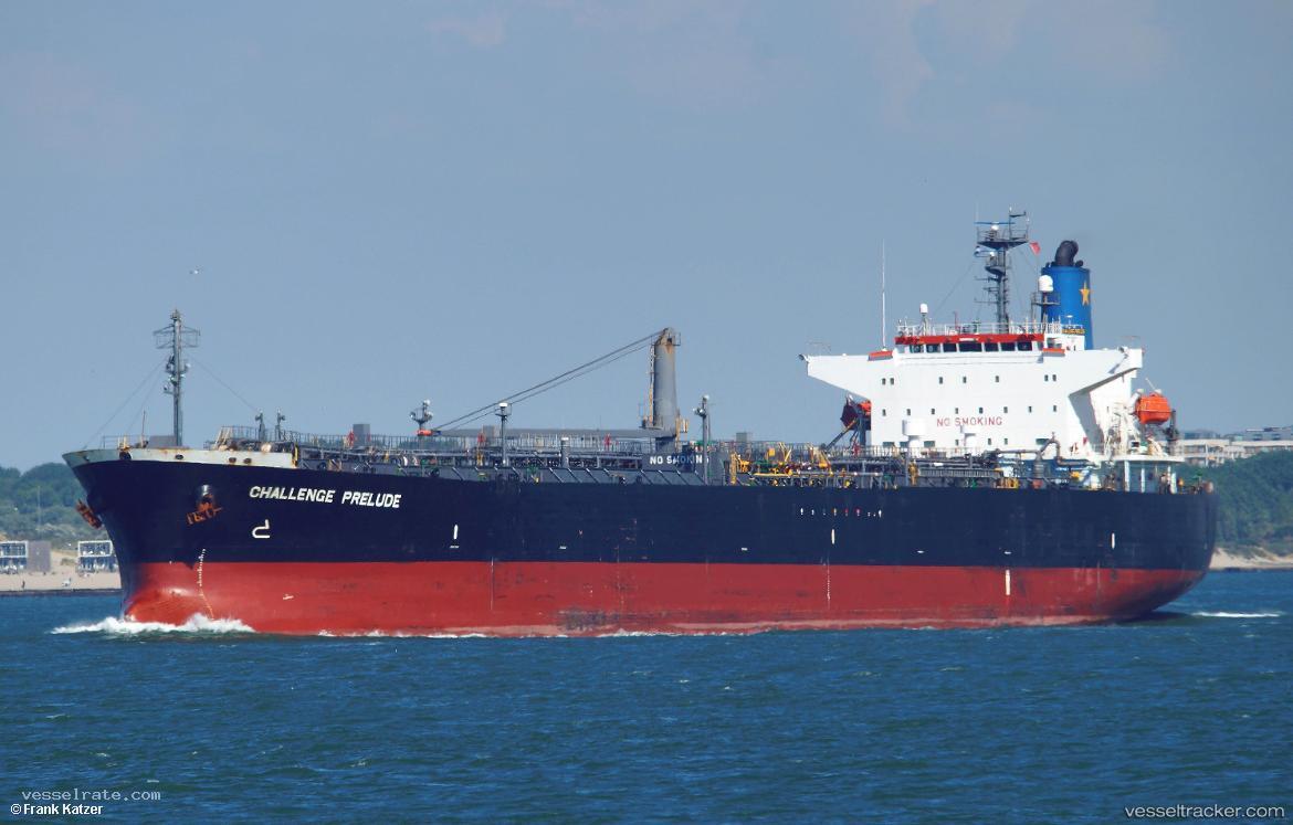 Challenge-Prelude - Oil Products Tanker vessel registered in Hong Kong