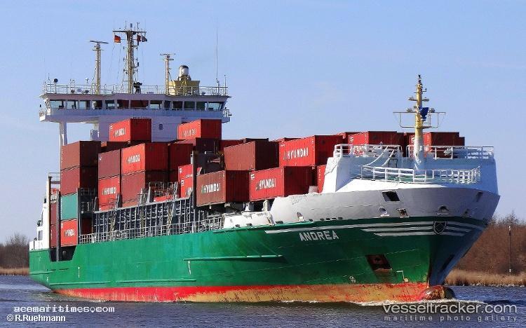 Andrea - Container Ship vessel registered in Portugal