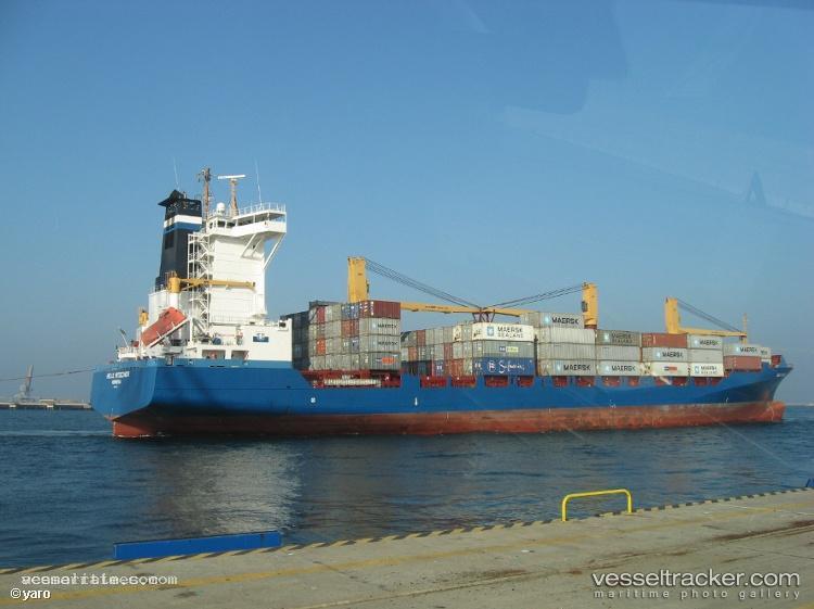 Helle-Ritscher - Container Ship vessel registered in Liberia