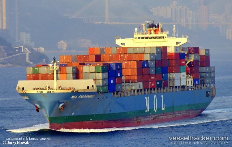 Mol-Endowment - Container Ship vessel registered in Panama