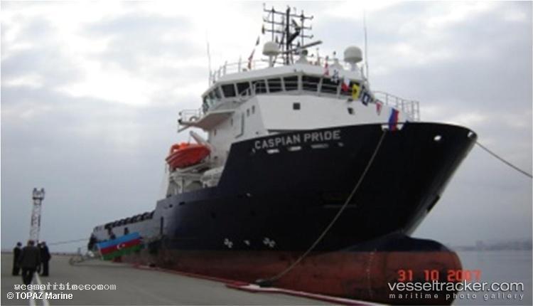 Caspian-Pride - Offshore Tug Supply Ship vessel registered in Azerbaijan