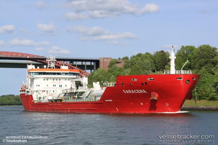 Saracena - Chemical Oil Products Tanker vessel registered in Italy