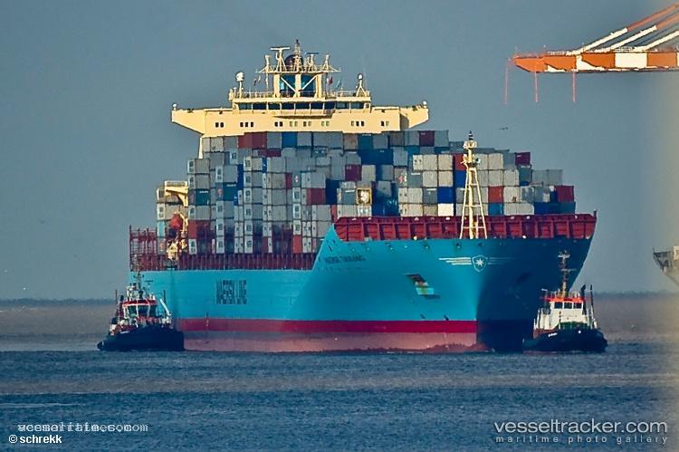 Maersk-Taikung - Container Ship vessel registered in Hong Kong