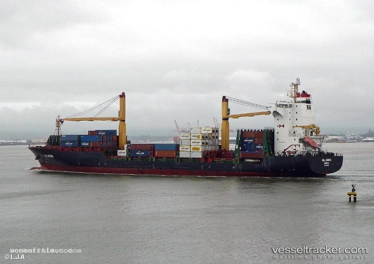 Msc-Emilie - Container Ship vessel registered in Liberia