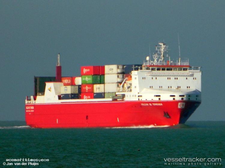 Caribbean-Force - Container Ro Ro Cargo Ship vessel registered in Cyprus