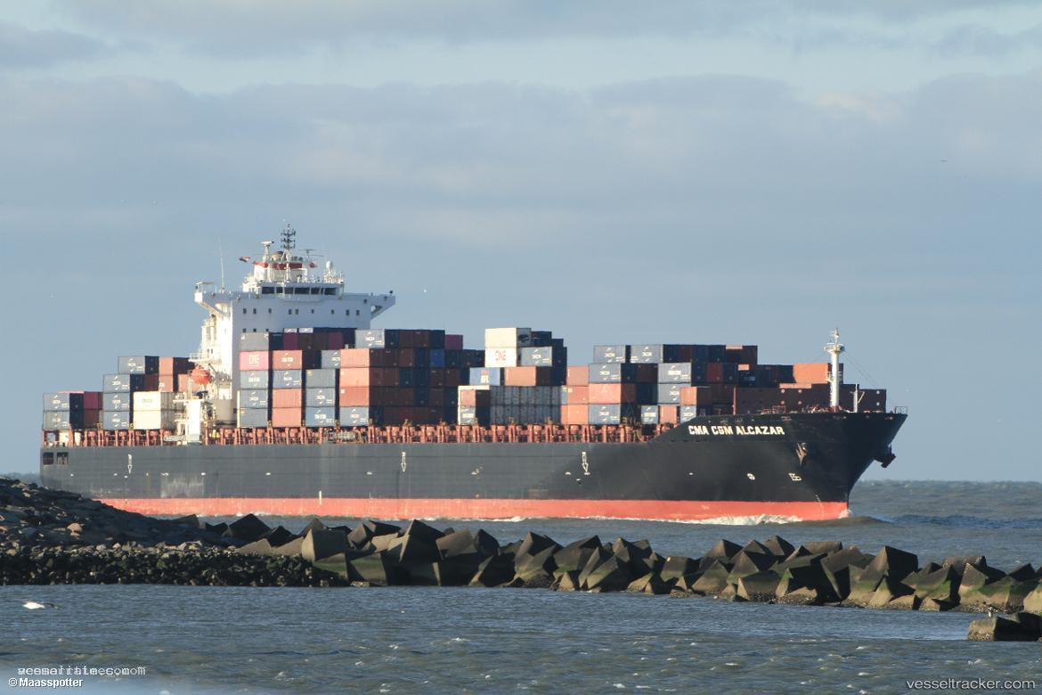 Cma-Cgm-Alcazar - Container Ship vessel registered in Panama