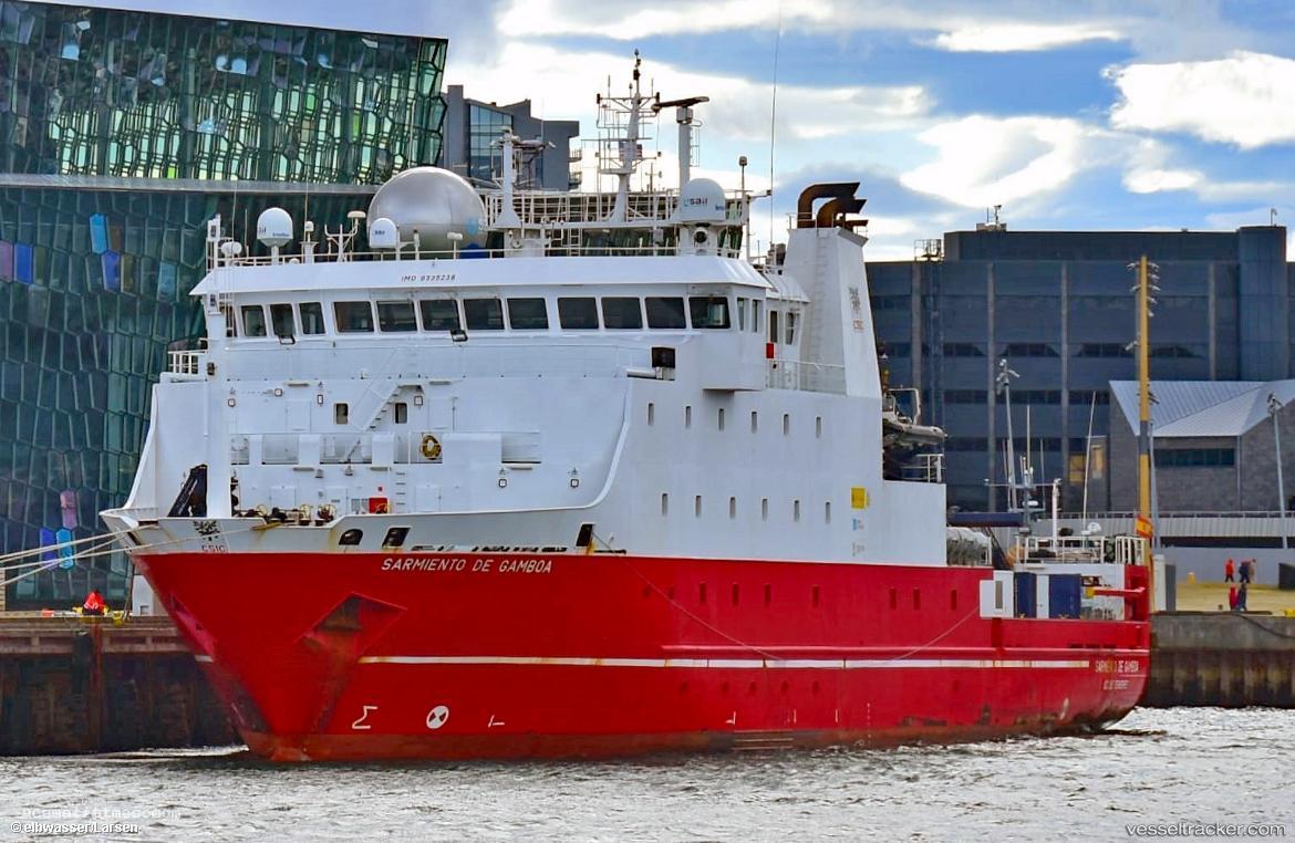 Sarmiento-De-Gamboa - Research Vessel vessel registered in Spain