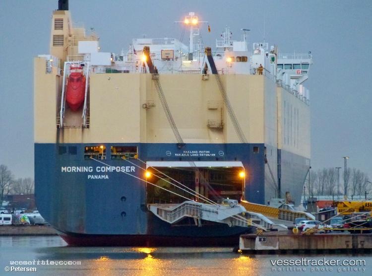 Morning-Composer - Vehicles Carrier vessel registered in South Korea