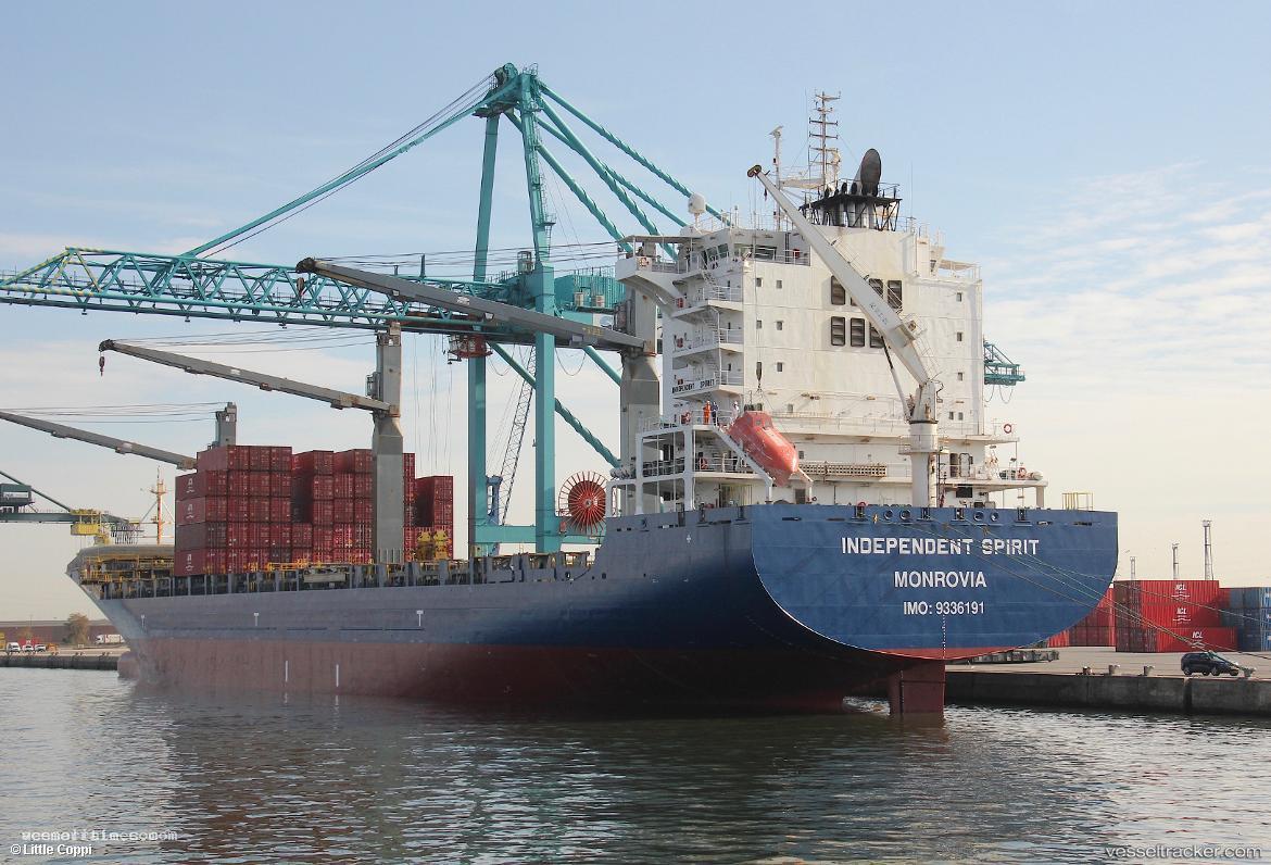 Independent-Spirit - Container Ship vessel registered in Portugal