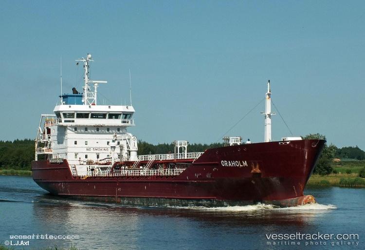 Oraholm - Chemical Oil Products Tanker vessel registered in Denmark