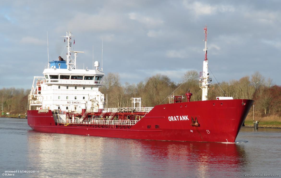 Oratank - Chemical Oil Products Tanker vessel registered in Denmark