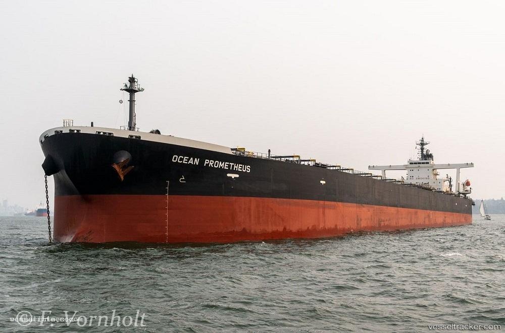 Ocean-Prometheus - Ore Carrier vessel registered in Liberia