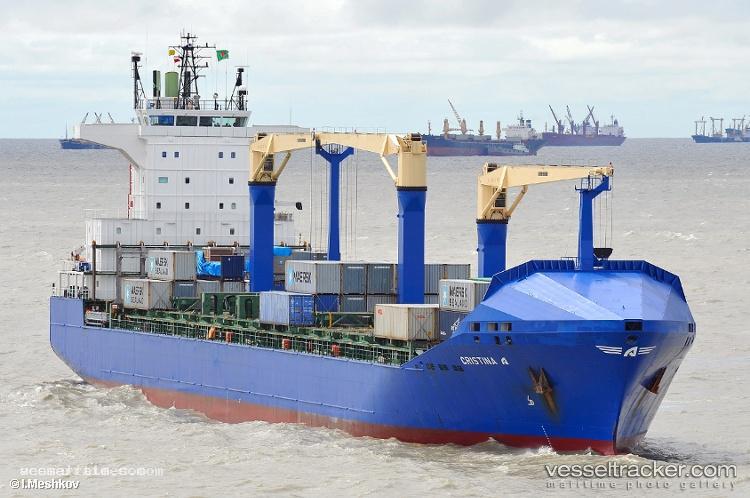 Cristina-A - Container Ship vessel registered in Malta