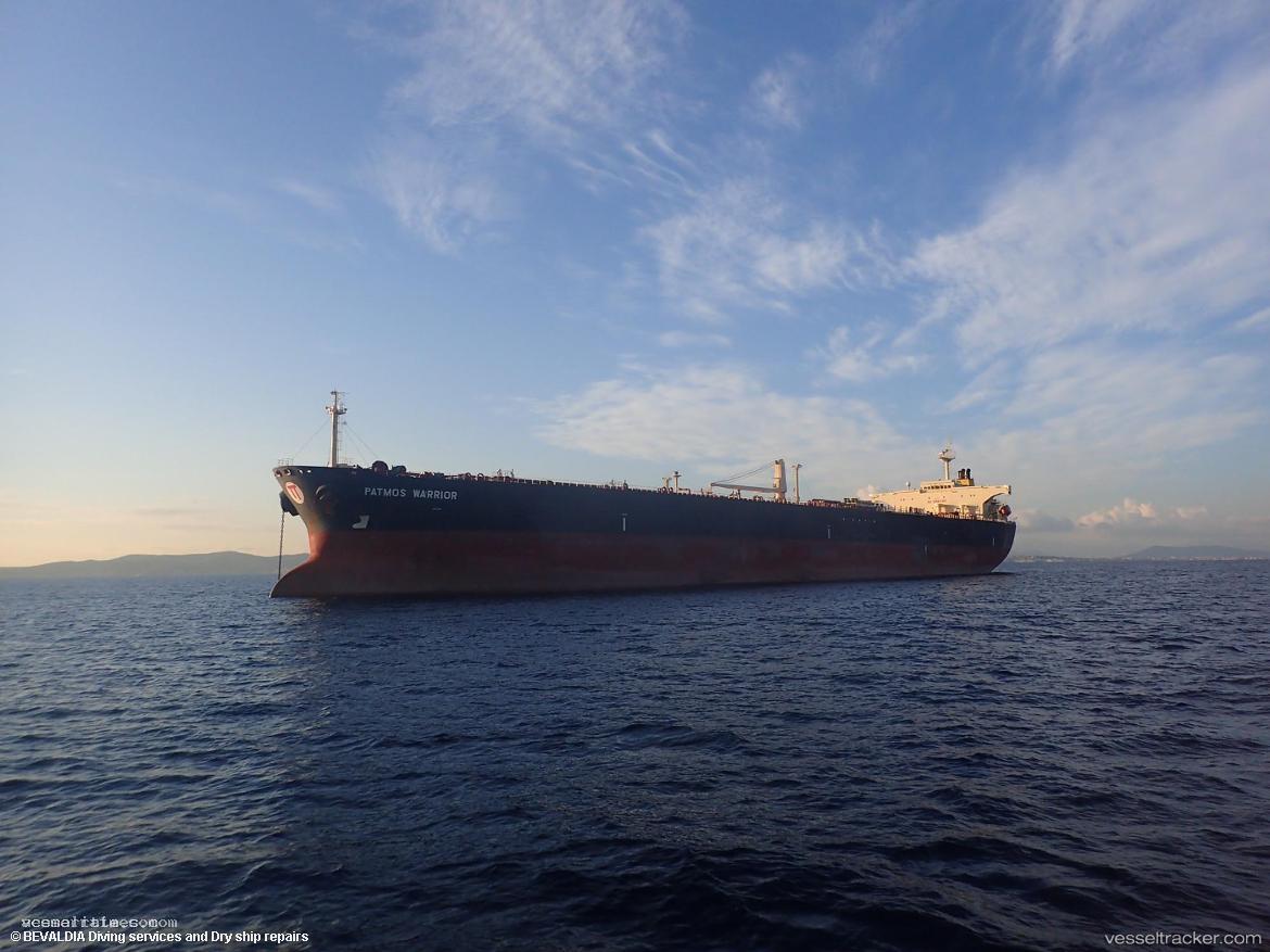 Patmos-Warrior - Crude Oil Tanker vessel registered in Liberia