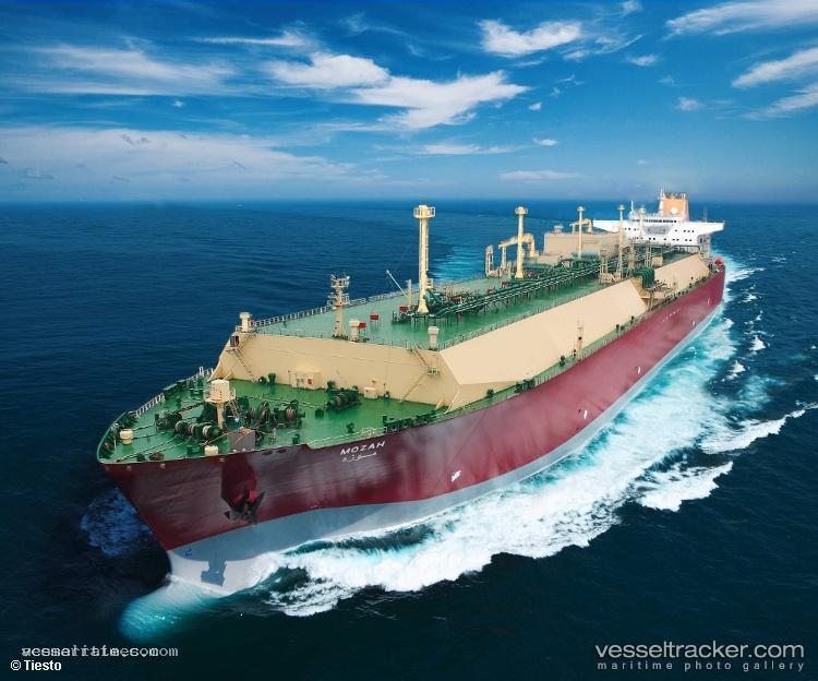 Mozah - Lng Tanker vessel registered in Marshall Islands
