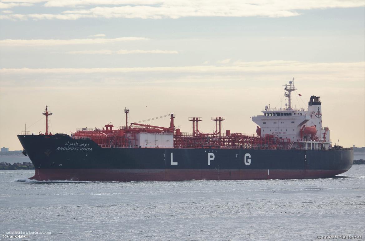 Rhourd-El-Hamra - Lpg Tanker vessel registered in Algeria