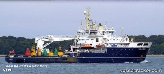 Galatea - Buoy Lighthouse Vessel vessel registered in United Kingdom