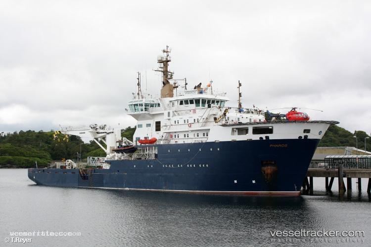 Pharos - Buoy Lighthouse Vessel vessel registered in United Kingdom
