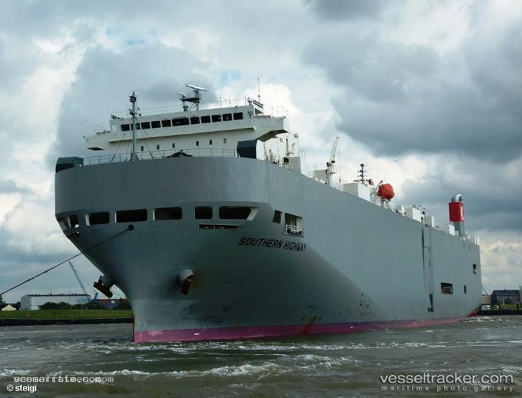 Southern-Highway - Vehicles Carrier vessel registered in Japan