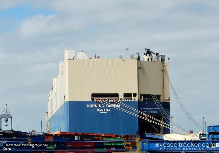 Morning-Carina - Vehicles Carrier vessel registered in Panama