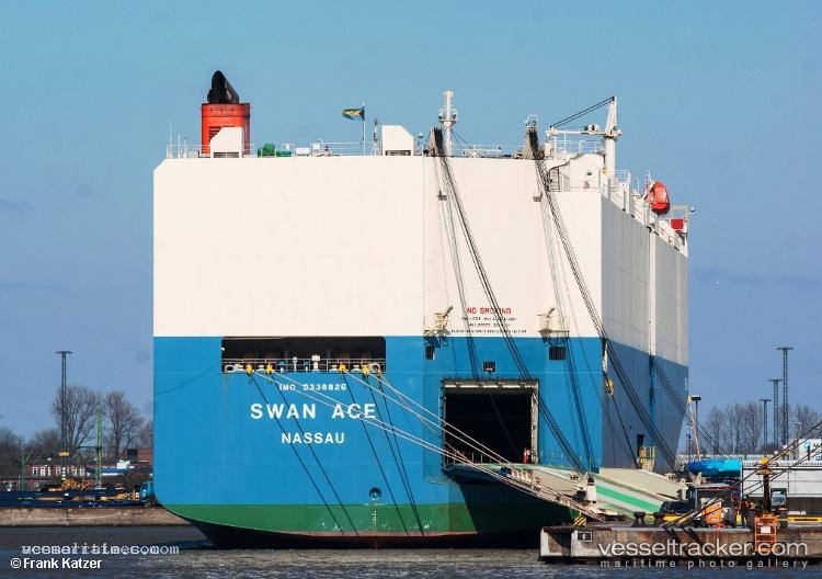 Swan-Ace - Vehicles Carrier vessel registered in Bahamas