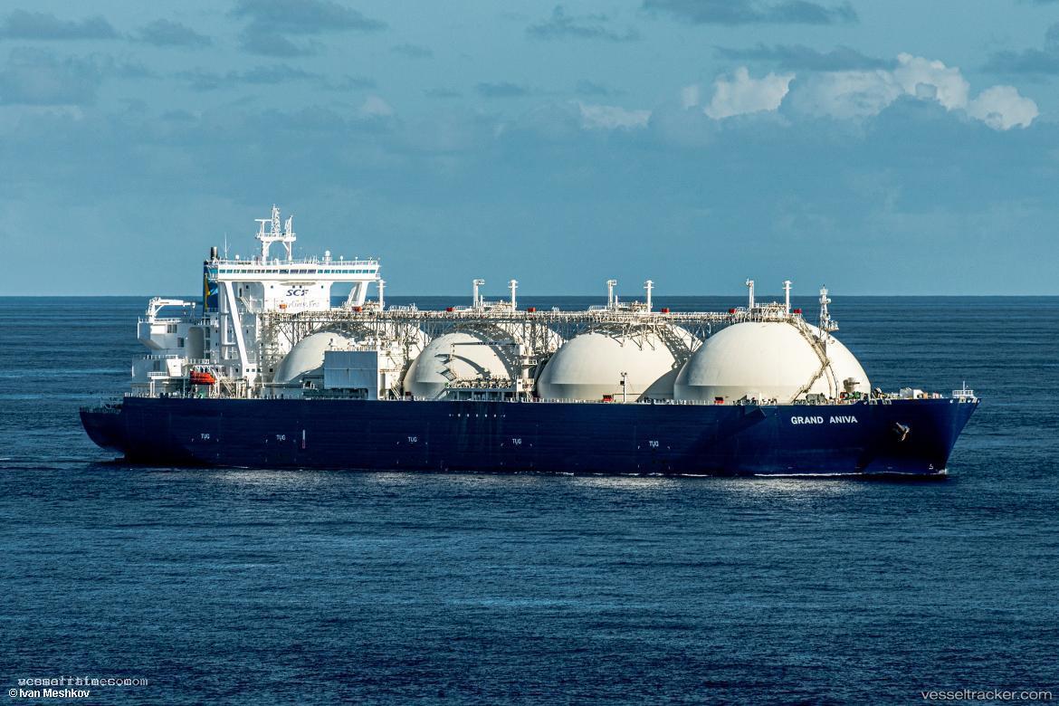 Grand-Aniva - Lng Tanker vessel registered in Cyprus
