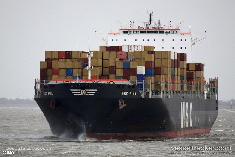 Msc-Pina - Container Ship vessel registered in Panama