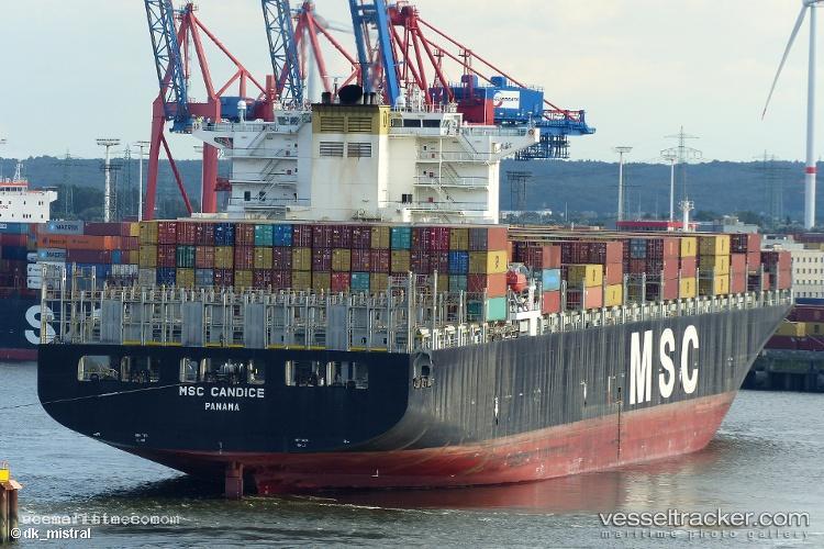 Msc-Candice - Container Ship vessel registered in Panama