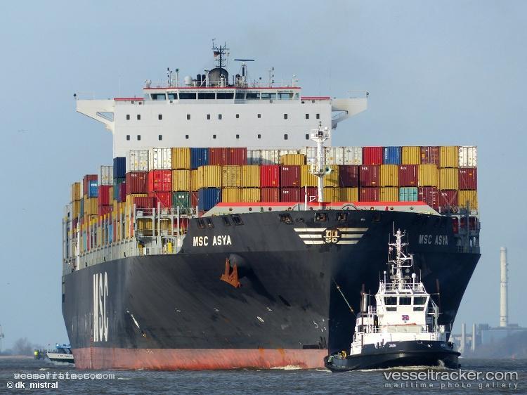 Msc-Asya - Container Ship vessel registered in Panama