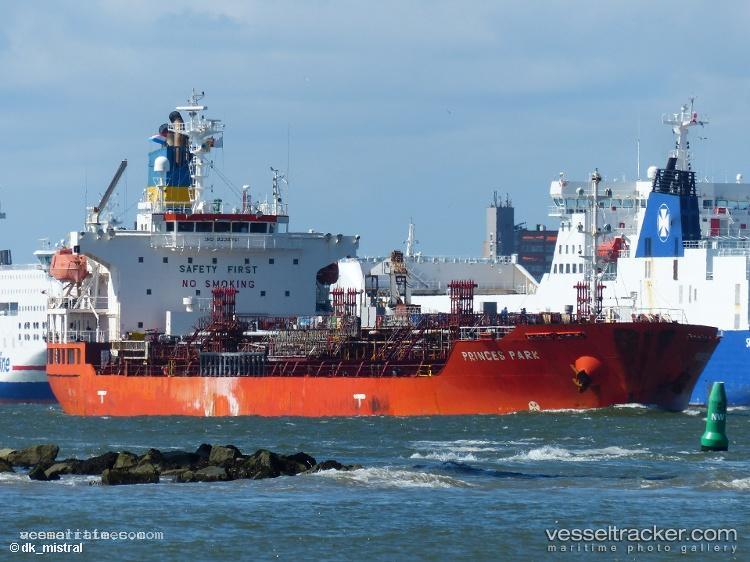 Ginga-Maya - Chemical Oil Products Tanker vessel registered in Denmark