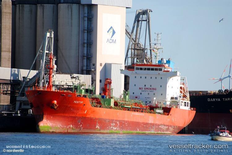 Mentor - Chemical Oil Products Tanker vessel registered in Marshall Islands