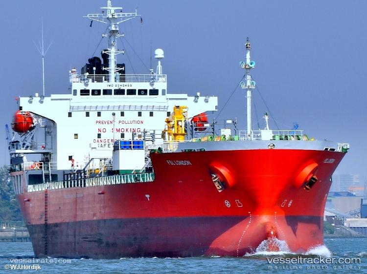 Bia - Chemical Oil Products Tanker vessel registered in Cook Islands