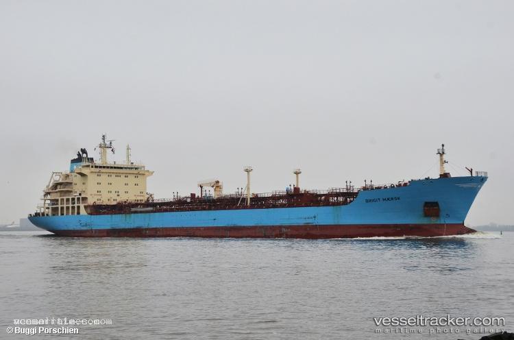 M-Brigit - Chemical Oil Products Tanker vessel registered in Singapore