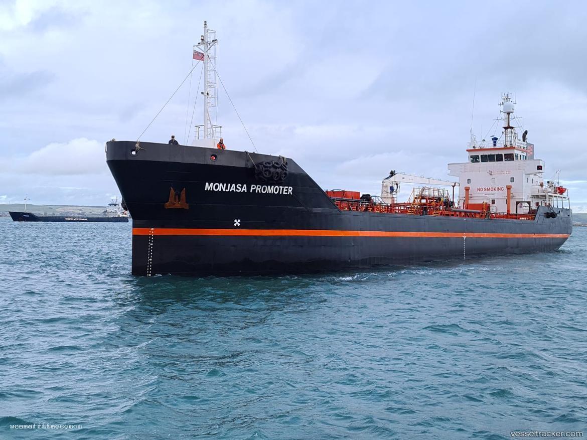 Monjasa-Promoter - Oil Products Tanker vessel registered in Liberia