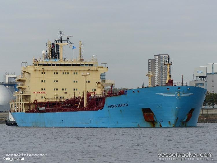Om-Borneo - Chemical Oil Products Tanker vessel registered in Liberia