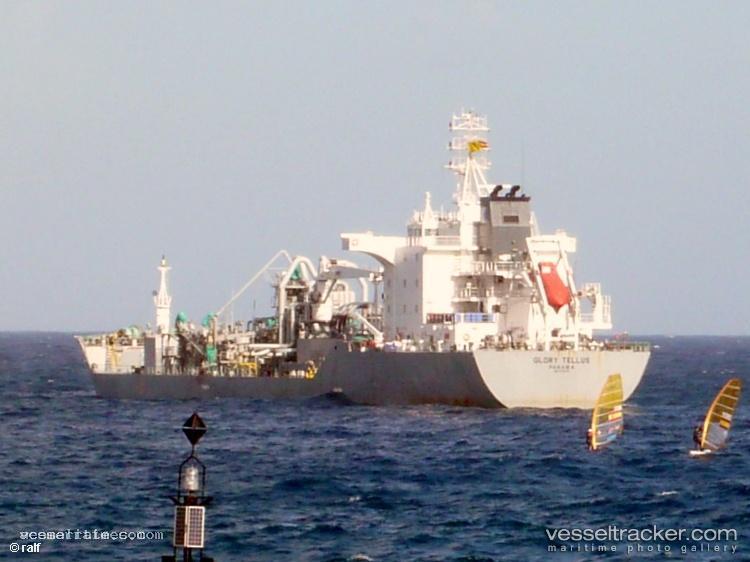 Tellus - Cement Carrier vessel registered in Liberia