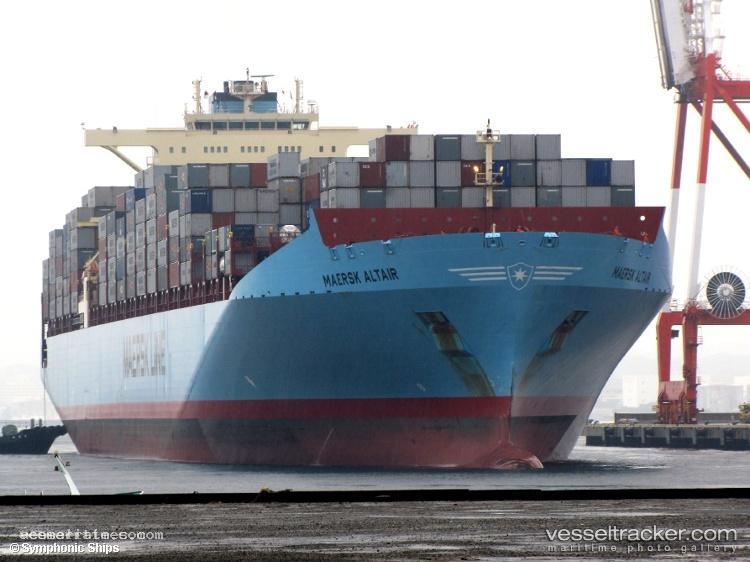 Maersk-Altair - Container Ship vessel registered in Singapore